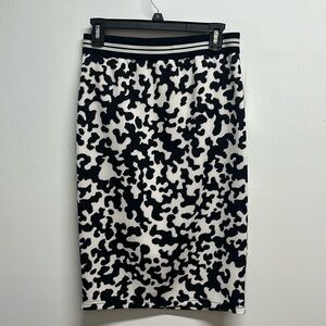 Bongo print pencil skirt